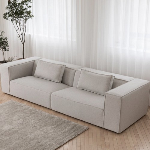  듀커 DK009 패브릭 소파 4인용 [스툴별도]