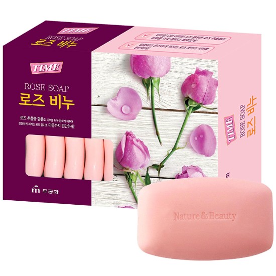 무궁화 로즈 타임 비누 100g이미지입니다. 누르면 해당 게시물로 새창이동합니다.