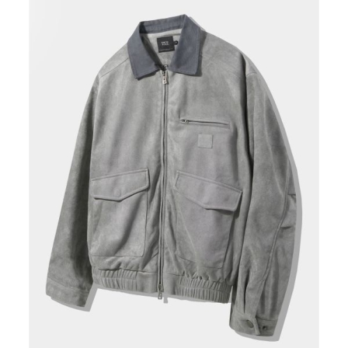 엠디 디미트리 블랙 DIMITRI BLACK 2WAY 페이드 워싱 디트로이트 스웨이드 자켓_그레이 DBDDJK01GR 229035