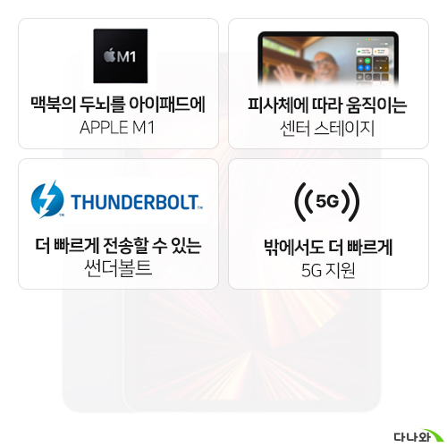 APPLE 2021 iPad Pro 11 3세대 Cellular (128GB)_이미지