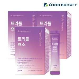 코스팜 푸드버킷 트리플 효소 3g 30포 (3개)_이미지