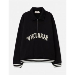 빅토리아 HANDDRAWN GOTHIC HALF ZIP SWEATSHIRT 270114_이미지