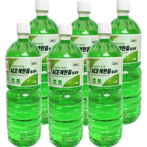 에이스라이언 ACE 에탄올 워셔액 1.8L (6개)_이미지