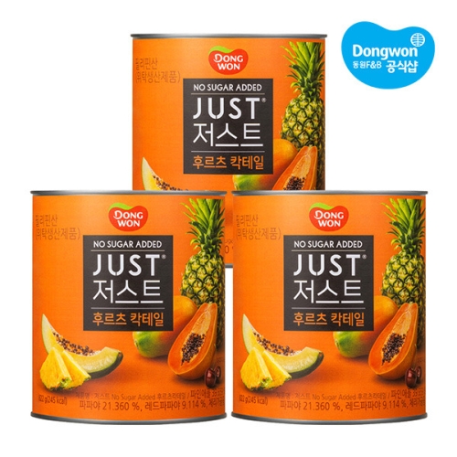 저스트 노슈가 후르츠칵테일 822g