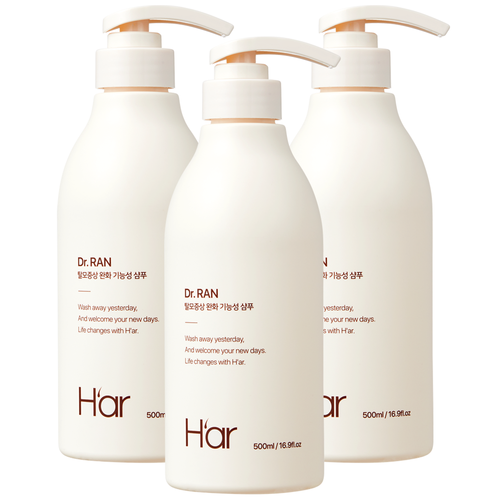 아이리스브라이트 하아르 닥터란 샴푸 500ml (3개)
