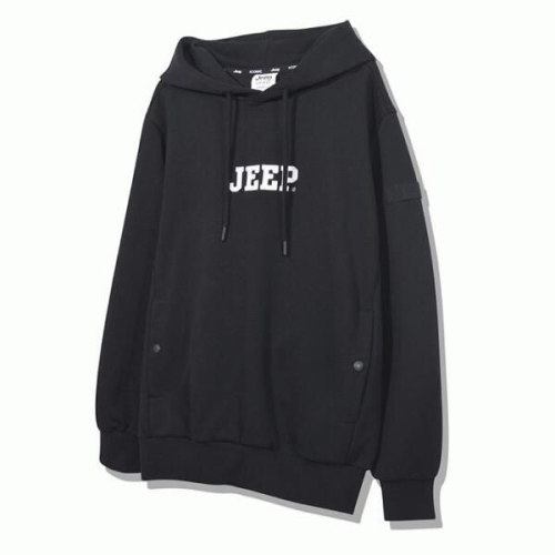 JEEP 남여공용 테이프장식 후드티 후드티12_JO3THU00612SG_이미지