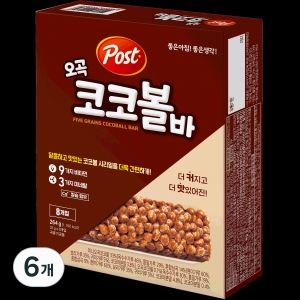 오곡 코코볼바 264g 6개