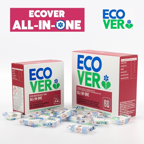 에코버  올인원 식기세척기세제 22EA