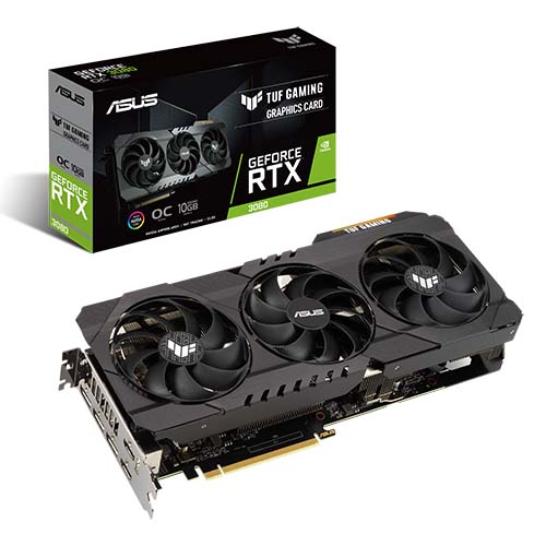 ASUS TUF Gaming 지포스 RTX 3080 O10G OC D6X 10GB
