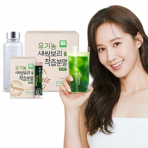 에이치엘사이언스 유기농 새싹보리 착즙분말 원데이 30포 (2개)_이미지