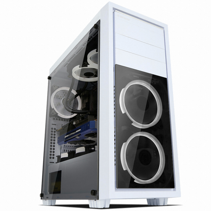 앱코 SUITMASTER 330S 강화유리 HALO (화이트)