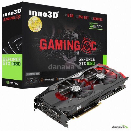 INNO3D 지포스 GTX1080 GAMING OC D5X 8GB