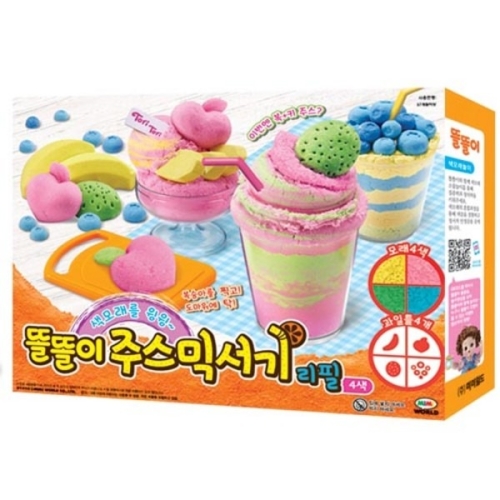 똘똘이 주스믹서기놀이 리필 4색