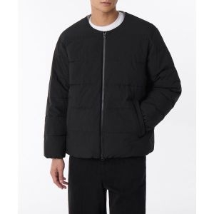 스탠다드 데일리 푸퍼 칼라리스 패딩 재킷 블랙 MMDUJ714-BK