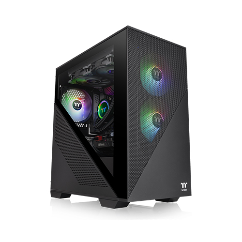 써멀테이크 DIVIDER 170 ARGB TG (블랙)_이미지