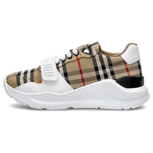 버버리 뉴 레지스 빈티지 체크 벨크로 스니커즈 8048577 A7028 8048577