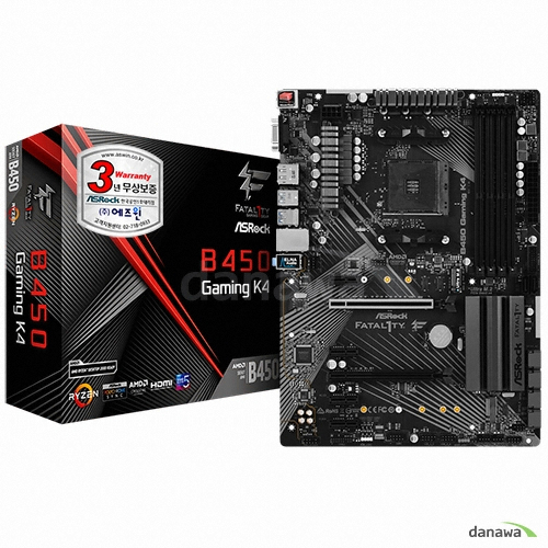 ASRock FATAL1TY B450 Gaming K4 에즈윈