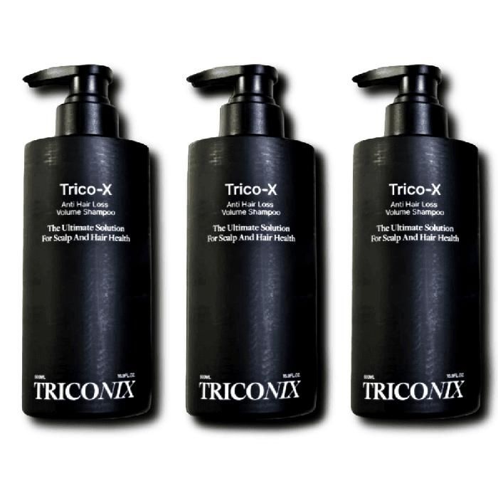 트리코닉스 트리코엑스 탈모완화 볼륨 샴푸 500ml (3개)_이미지