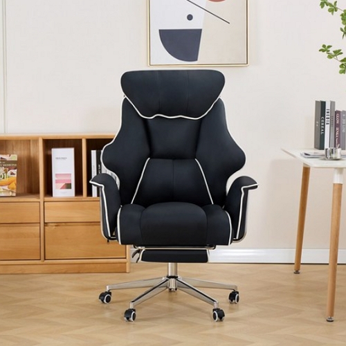 왕왕하우스 침대형 고급가죽 사무용 의자