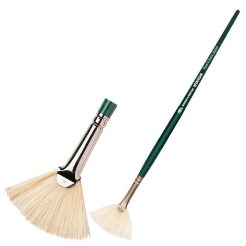 윈저앤뉴튼 윈톤 호그 브러쉬 FAN (NO.5호)_이미지