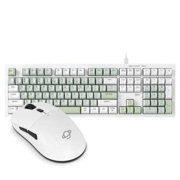 ��Ŭ��Ŀ OPK50 ���Ϸ��� M RGB + OP100 ȭ��Ʈ Ű���� ������ ���콺 ��Ʈ