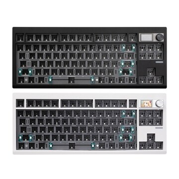 ZUOYA GMK87 유무선 기계식 커스텀 베어본 (해외구매)
