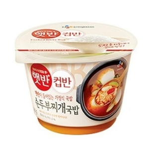 CJ제일제당 햇반 컵반 순두부찌개국밥 173g (24개)_이미지
