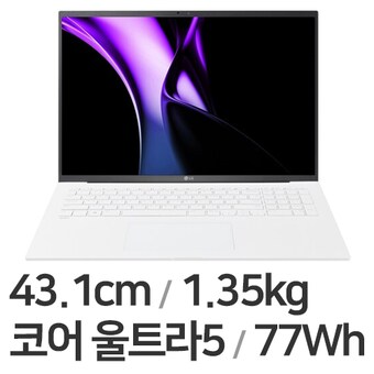 LG전자 2024 그램17 17Z90S-GA50K