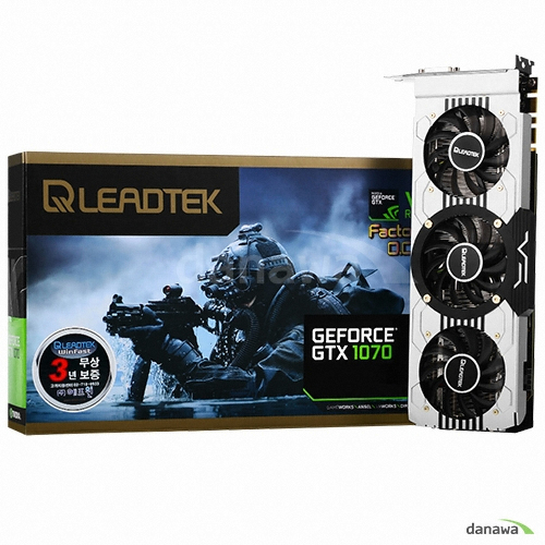 리드텍 WinFast 지포스 GTX1070 HURRICANE OC D5 8GB_이미지