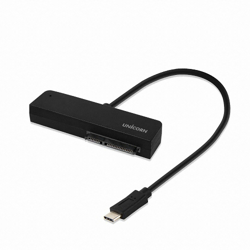 서진네트웍스 UNICORN USB Type C to SATA 케이블 (HD-500SATAC)