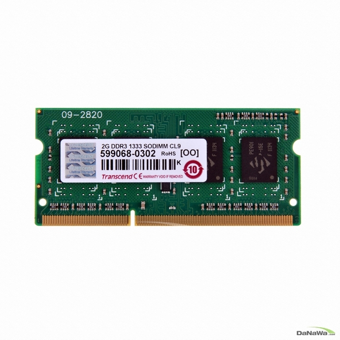 트랜센드 노트북 DDR3-1333 (2GB)_이미지