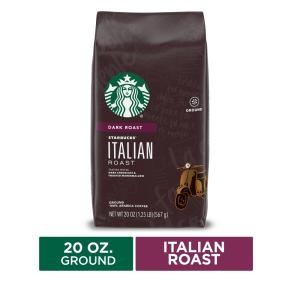Starbucks Italian Roast Dark Ground Coffee