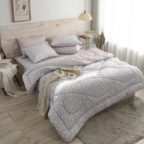 세사 아플리케 알러지케어 차렵이불 (슈퍼싱글 SS)_이미지