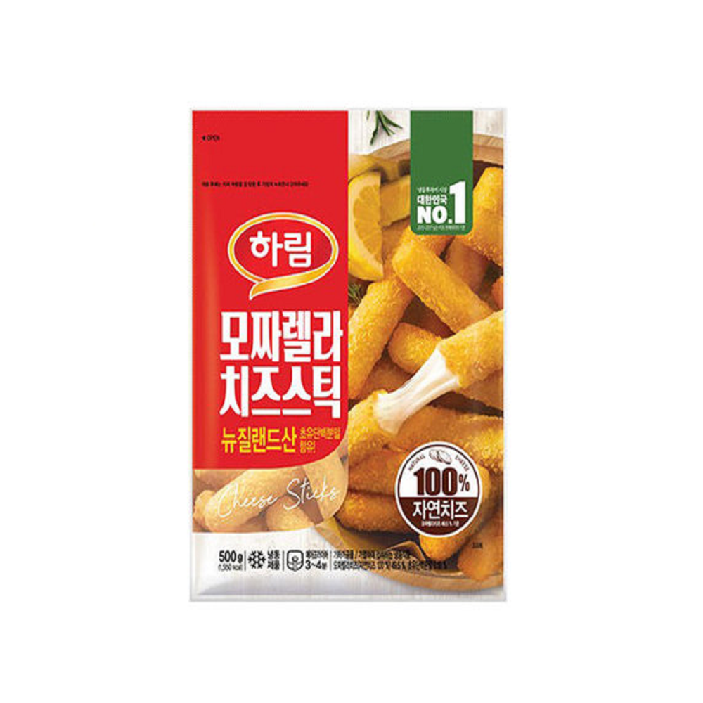 하림 모짜렐라 치즈스틱 500g (1개)_이미지