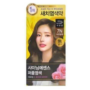 올뉴 샤이닝에센스 7N 자연갈색 /염색약