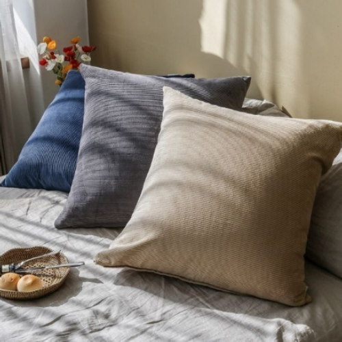 포홈 코듀로이 대형 등쿠션 커버_이미지