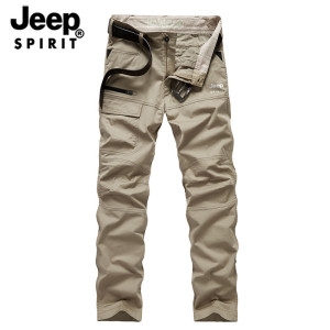JEEP 스피릿 봄 여름 가을 남성 캐주얼 카고바지 면바지 HB-K9167_이미지