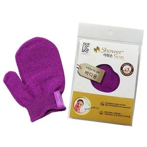 샤워손 목욕 때밀이 장갑 바디용 1P