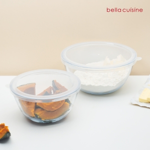 벨라쿠진 오븐글라스 내열유리 2종 믹싱볼 세트_이미지