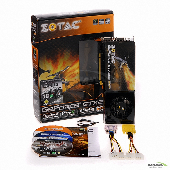 ZOTAC ������ GTX285 AMP Edition 1GB