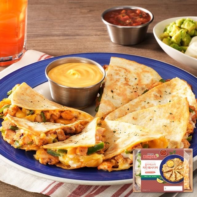 프레시지 온더보더 치킨 퀘사디아 546g (3개)