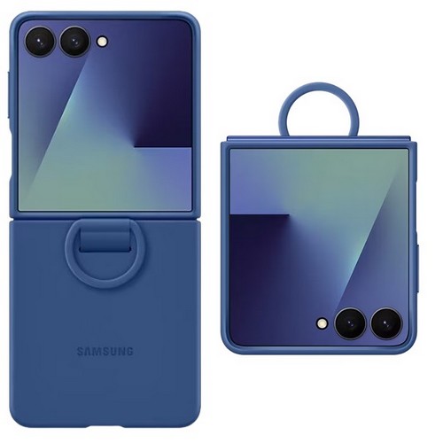 삼성전자 갤럭시Z 플립7 실리콘 케이스 with 링 EF-PF766