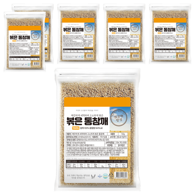 건강한밥상 볶은 통 참깨 150g (6개)_이미지