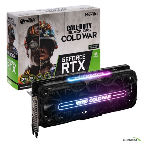 지포스 RTX 3080 BLACK MONSTER COD OC D6X 10GB