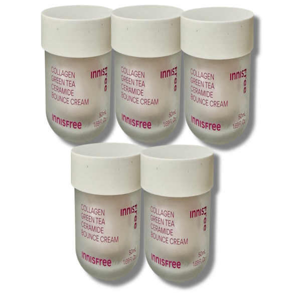이니스프리 콜라겐 그린티 세라마이드 탄력장벽 크림 50ml (5개)_이미지