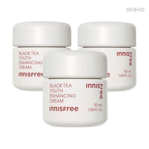 이니스프리 블랙티 유스 인핸싱 크림 50ml (3개)_이미지