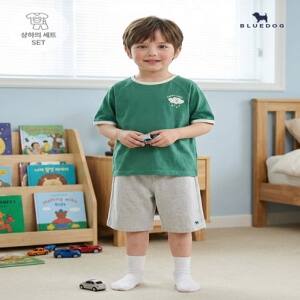 블루독 써머 트레이닝 상하SET_GR 2493067202_이미지