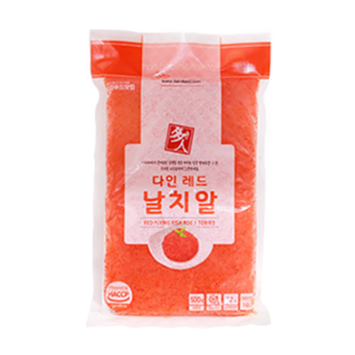 다인푸드 날치알 레드 500g (1개)_이미지