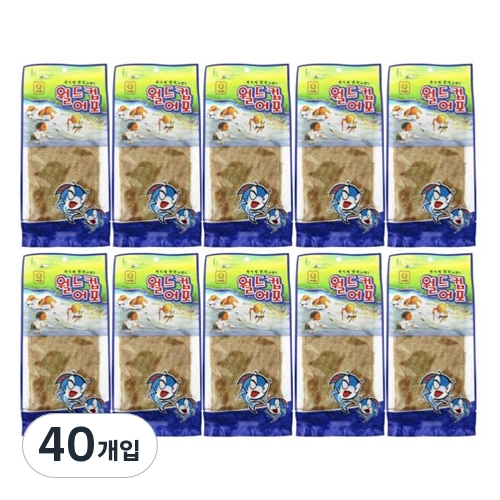 한진식품 월드컵 어포 24g (40개)