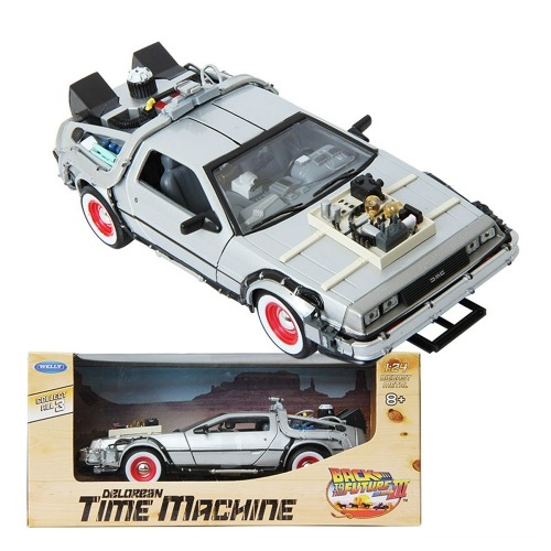 웰리 1/24 백투더퓨처 드로리안 타임머신 백투더퓨처3 드로리안